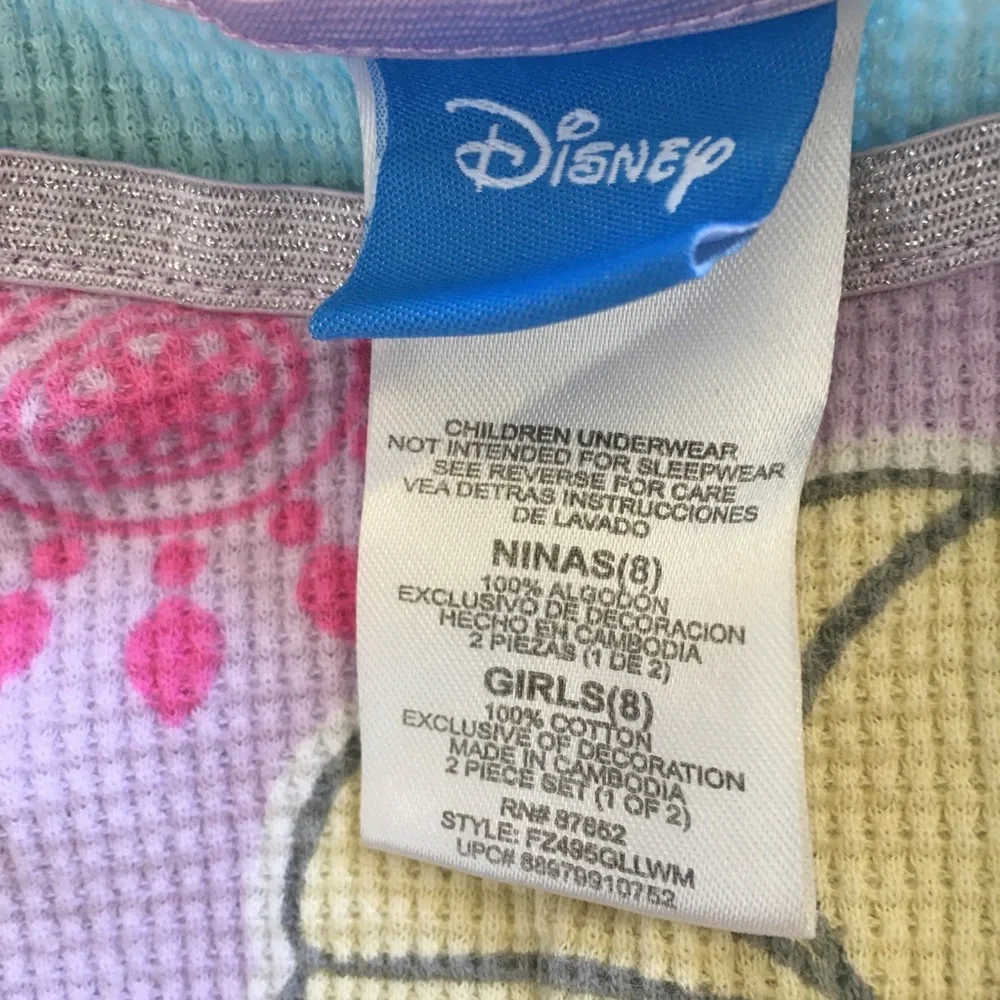 Girls Disney sleep top 8